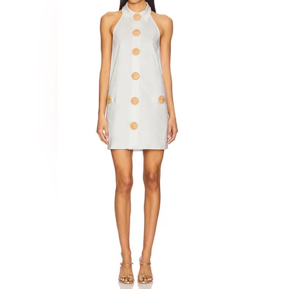 My Beachy Side Women’s Amber Button-Front Minidress NWT Size L